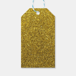 Goldschein-Glitzer Geschenkanhänger