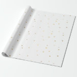 Goldscheinconfetti-Geschenk-Packpapier Geschenkpapier<br><div class="desc">Goldscheinconfetti-Packpapier</div>