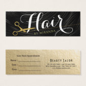 Goldschere Friseursalon Friseursalon - Ernennung (Vorne & Hinten)