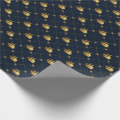 Goldschiff Geschenkpapier (Ecke)