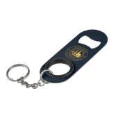Goldschiff Mini Flaschenöffner (Vorderseite Schrägansicht)
