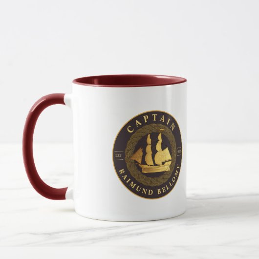 Goldschiff Tasse (Links)