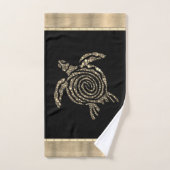 Goldschildkröte Badhandtuch Set (Handtuch)