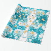 Goldschildkröten | Mele Kalikimaka Weihnachten Geschenkpapier (Ungerollt)