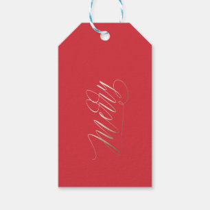 Goldschimmer-frohe Weihnacht-Geschenk-Umbau Geschenkanhänger