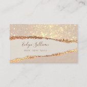 Goldschimmer-Visitenkarte Visitenkarte (Vorderseite)