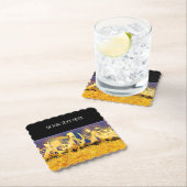 Goldschimmernde Notizen Untersetzer (Vor Ort)