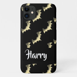 Goldschläger auf schwarz Case-Mate iPhone hülle