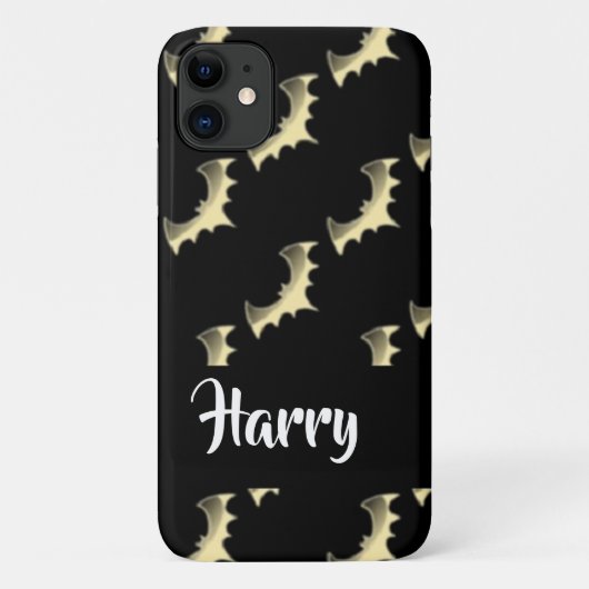 Goldschläger auf schwarz Case-Mate iPhone hülle (Rückseite)