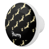 Goldschläger auf schwarz keramikknauf (Rechts)