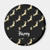 Goldschläger auf schwarz magnet (Vorne)