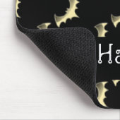 Goldschläger auf schwarz mousepad (Ecke)