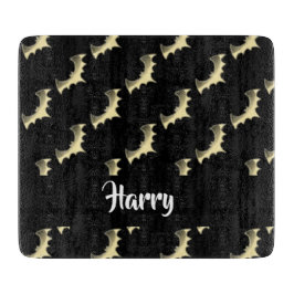 Goldschläger auf schwarz schneidebrett