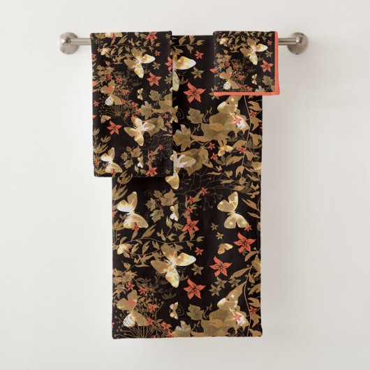 Goldschmetterling Badhandtuch Set (Insitu)
