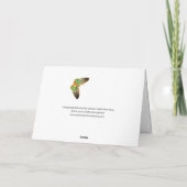 *~* Goldschmetterling Gold Glitzer Weiß Karte (Rückseite)