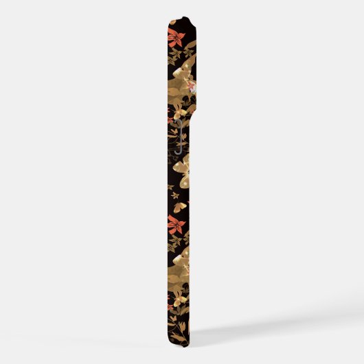 Goldschmetterling iPhone Hülle (Rechte Seite)