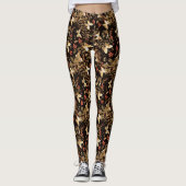Goldschmetterling Leggings (Vorderseite)