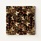 Goldschmetterling Notizblock (Rückseite)