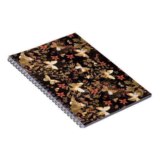 Goldschmetterling Notizblock (Rechte Seite)