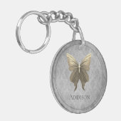 Goldschmetterling Schlüsselanhänger (Vorderseite links)