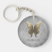 Goldschmetterling Schlüsselanhänger (Vorderseite)