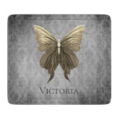 Goldschmetterling Schneidebrett (Vorderseite)