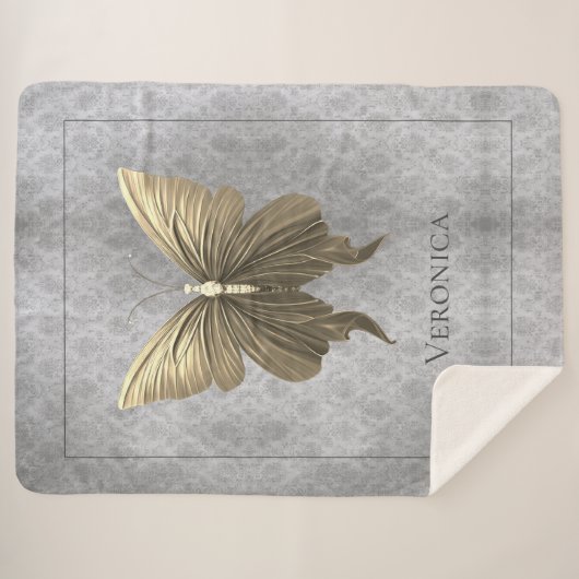 Goldschmetterling Sherpadecke (Vorderseite (Horizontal))