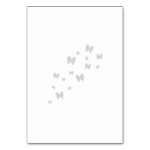 Goldschmetterling Tischnummer (Rückseite)