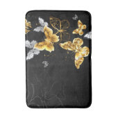 Goldschmetterlinge Badematte (Vorderseite Vertikal)