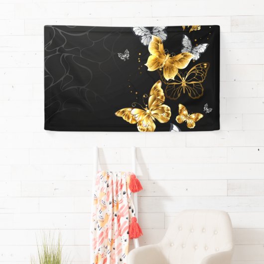 Goldschmetterlinge Banner (Insitu)