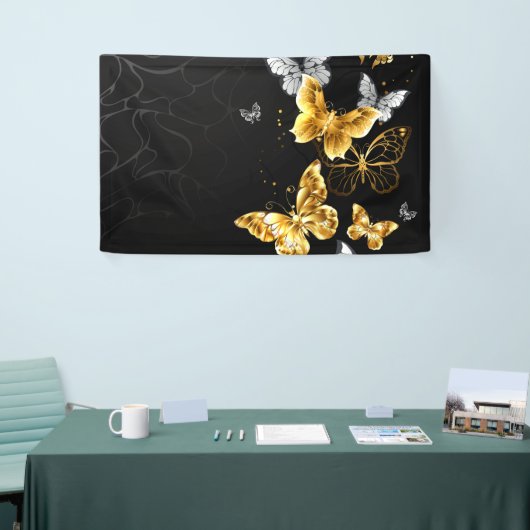 Goldschmetterlinge Banner (Messeveranstaltung)