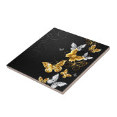 Goldschmetterlinge Fliese (Seite)