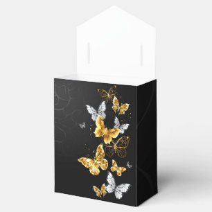 Goldschmetterlinge Geschenkschachtel