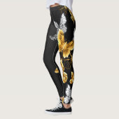 Goldschmetterlinge Leggings (Links)