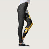 Goldschmetterlinge Leggings (Rechts)