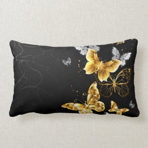 Goldschmetterlinge Lendenkissen