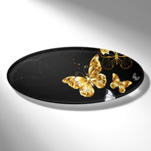 Goldschmetterlinge Namenschild
