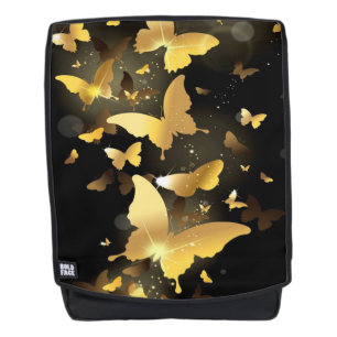 Goldschmetterlinge Rucksack