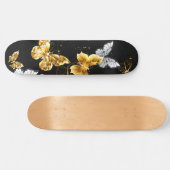Goldschmetterlinge Skateboard (Horizontal)
