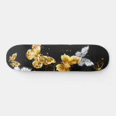 Goldschmetterlinge Skateboard (Horizontal)