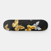 Goldschmetterlinge Skateboard (Horizontal)