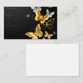 Goldschmetterlinge Visitenkarte (Vorne/Hinten)