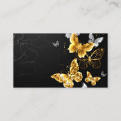 Goldschmetterlinge Visitenkarte (Vorderseite)