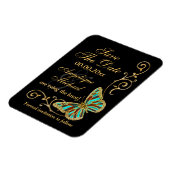 Goldschmetterlingsfest Magnet (Linke Seite)