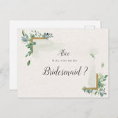 Goldschmied Großmutter Einladung Postkarte (Vorne/Hinten)