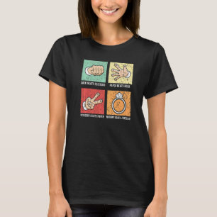 Goldschmied und Wein machen alles feine Juwelierin T-Shirt