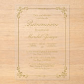 Goldschmiede Acryleinladungen (Vorderseite)