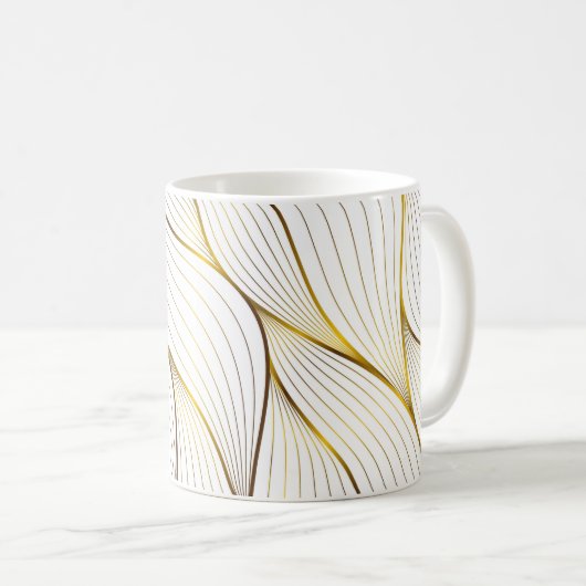 Goldschmuckblatt Kaffeetasse (VorderseiteRechts)