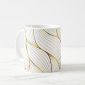 Goldschmuckblatt Kaffeetasse (Vorderseite Links)