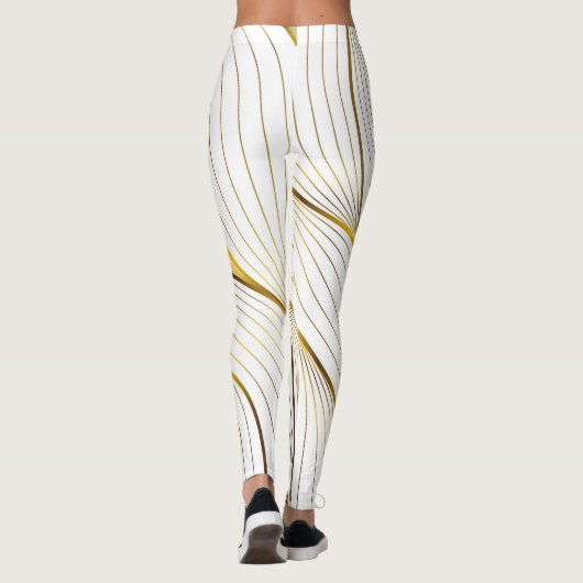 Goldschmuckblatt Leggings (Rückseite)